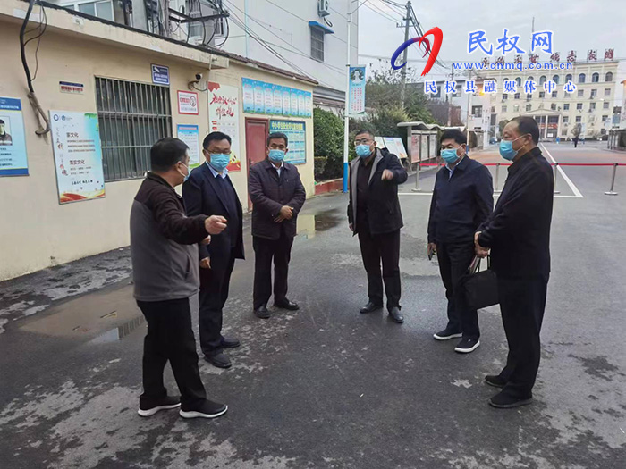 縣委常委、宣傳部長、副縣長畢道喜督導(dǎo)校園疫情防控工作