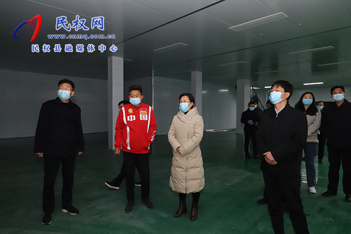 縣委副書記、縣長王靜嫻調(diào)研重點項目建設(shè)工作