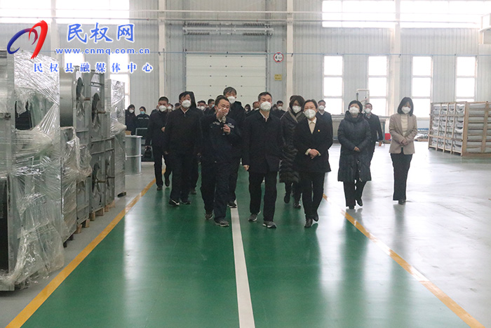 全市重大項目建設(shè)觀摩組蒞民觀摩