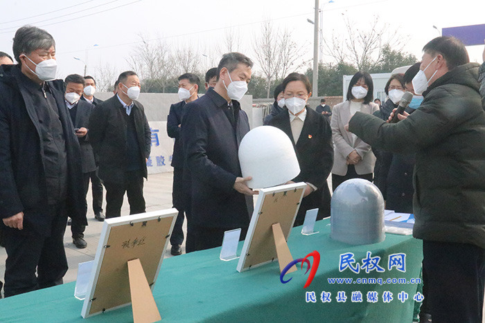 全市重大項目建設(shè)觀摩組蒞民觀摩