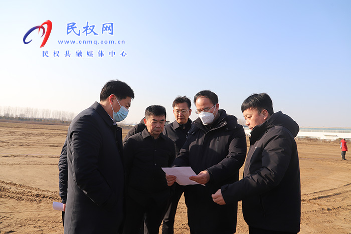 縣委常委、常務(wù)副縣長(zhǎng)王景義調(diào)研“三個(gè)一批”項(xiàng)目建設(shè)情況