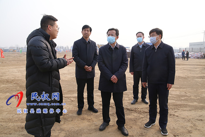 省政府拼搶“開門紅”第四督導(dǎo)和服務(wù)工作組組長，省人力資源和社會保障廳黨組書記、廳長丁同民到我縣開展督導(dǎo)和服務(wù)工作
