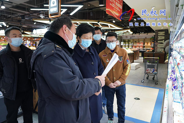 民權(quán)縣人大常委會主任周燕督導(dǎo)調(diào)研食品安全“兩個(gè)責(zé)任”落實(shí)情況