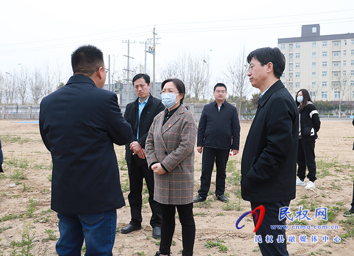 縣委副書記、縣長王靜嫻調(diào)研招商、城建項目建設(shè)工作