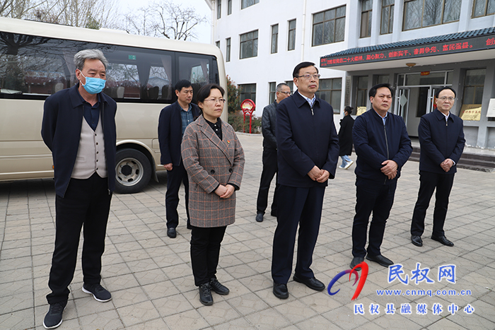 黃河水利委員會河南黃河河務(wù)局一級巡視員姚自京一行蒞民調(diào)研水利工程、黃河故道工作
