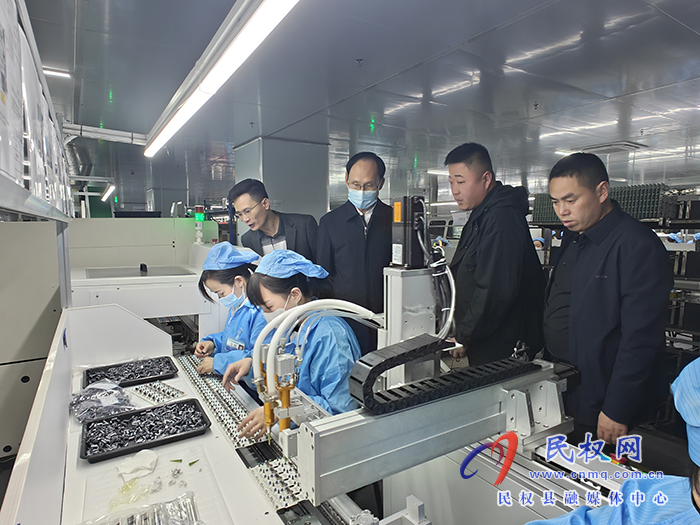縣領導王雪山到山西晉城森銘電子信息產(chǎn)業(yè)園參觀考察