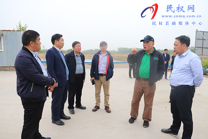 美國大豆出口協會上海代表處水產項目經理張建一行蒞民考察