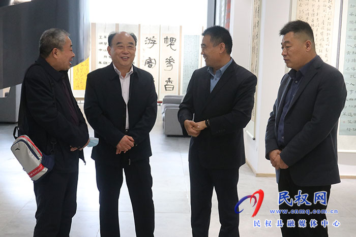 縣老干部局、縣老年書畫院參加2023中國·民權(quán)第七屆槐花文化系列活動(dòng)書畫展