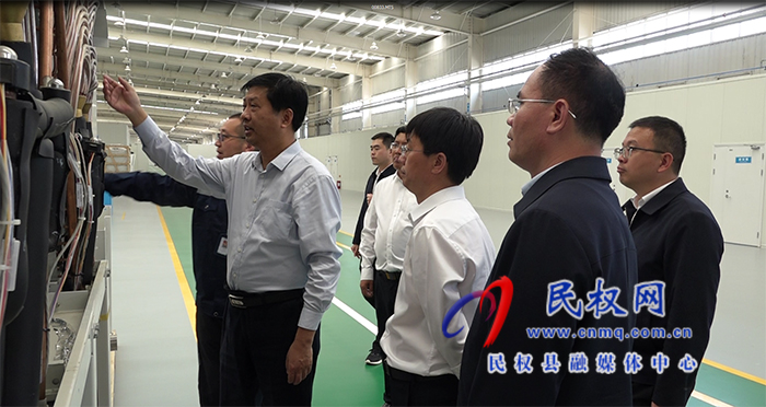 市委常委、常務(wù)副市長(zhǎng)薛鳳林到民開(kāi)展“企業(yè)服務(wù)日”活動(dòng)