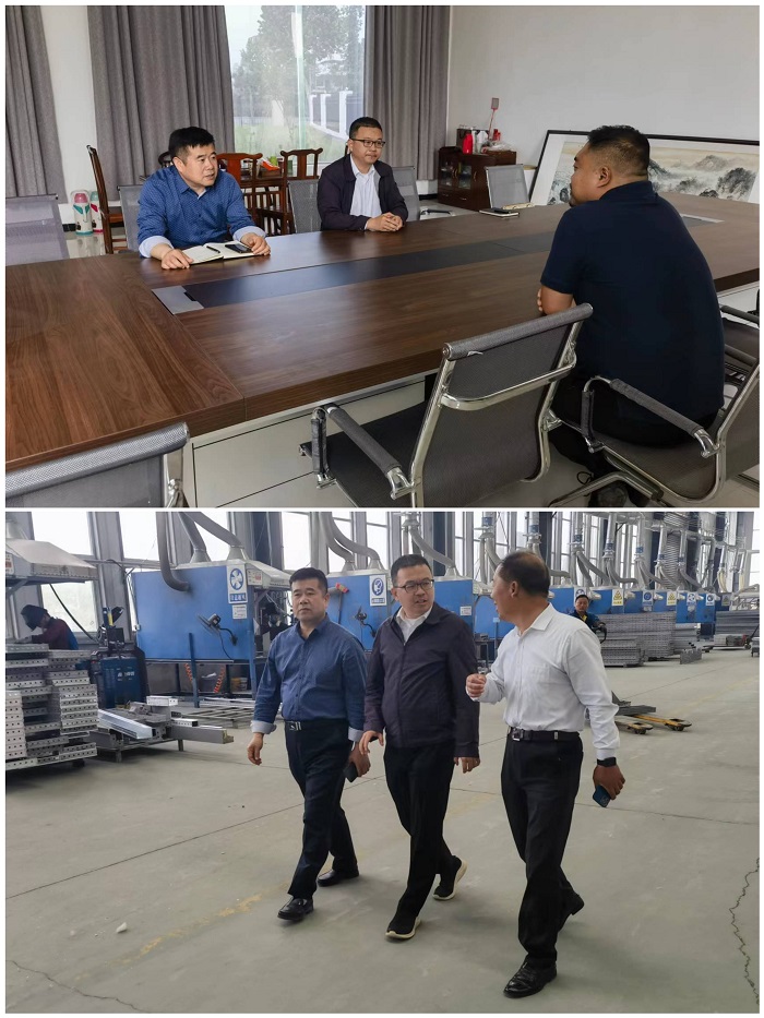 聽訴求 解難題，副縣長張志剛到企業(yè)開展調(diào)研