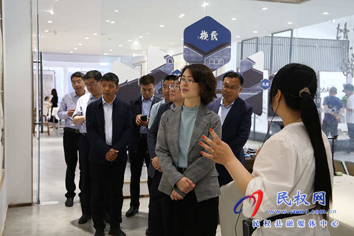 市委副書記、政法委書記呂娜到民開展巡河（湖）并調(diào)研農(nóng)村文化產(chǎn)業(yè)發(fā)展工作