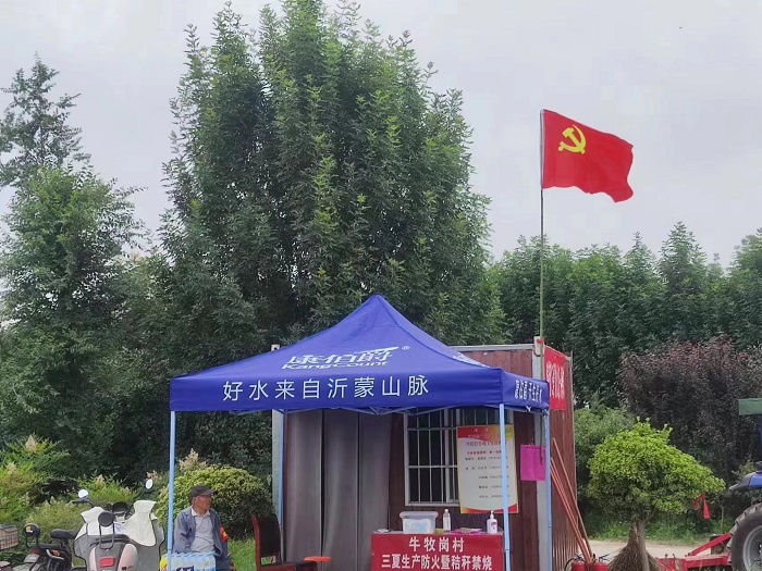 雙塔鎮(zhèn)：“三夏”搶收忙 黨旗在飄揚(yáng)