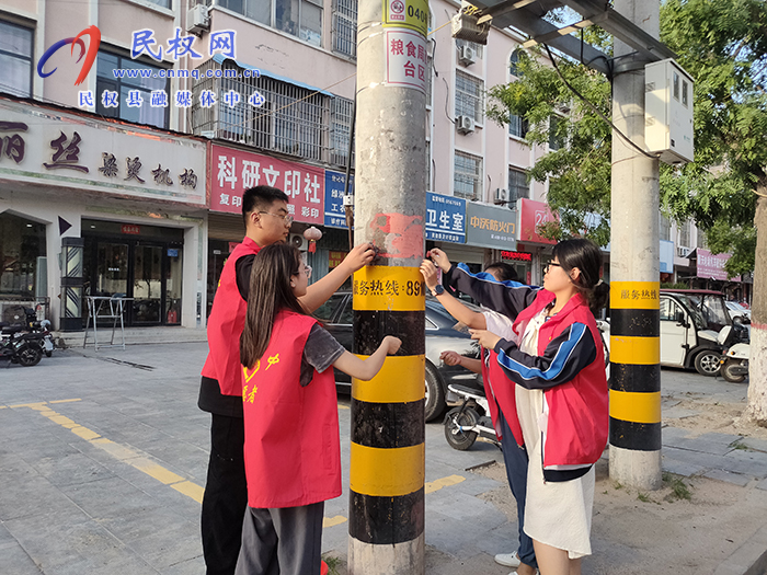 雙城同創(chuàng)，你我同行 | 民權(quán)縣高級(jí)中學(xué)師生志愿者在行動(dòng)