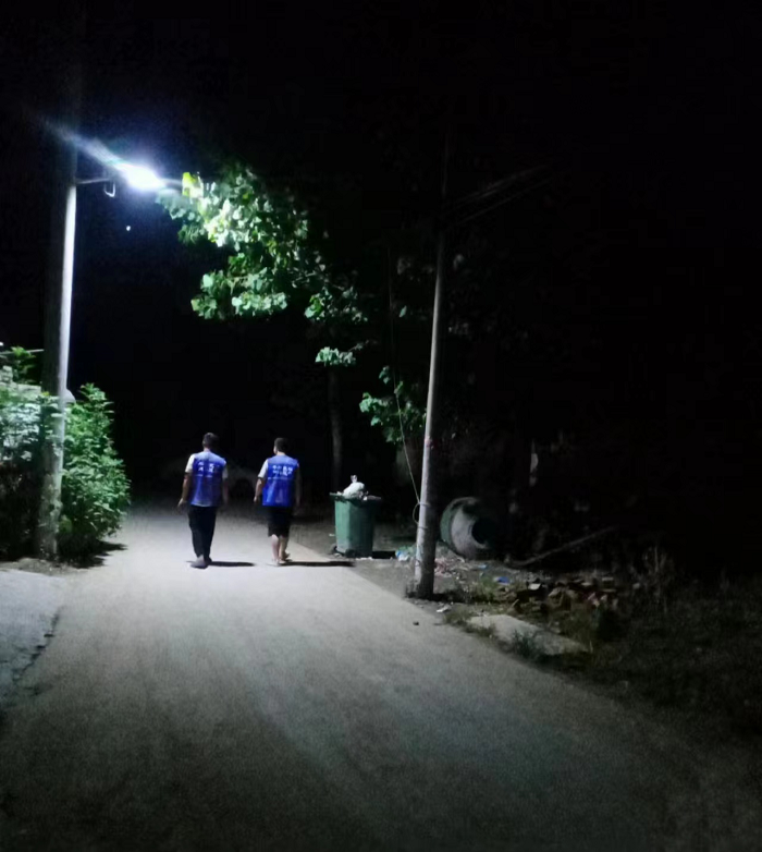 持續(xù)開展夜間巡邏，“小網(wǎng)格”匯聚平安建設(shè)“大能量”