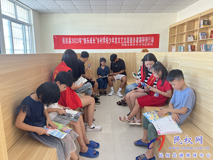 胡集鄉(xiāng)：開展閱讀活動 點(diǎn)亮文明幸福星