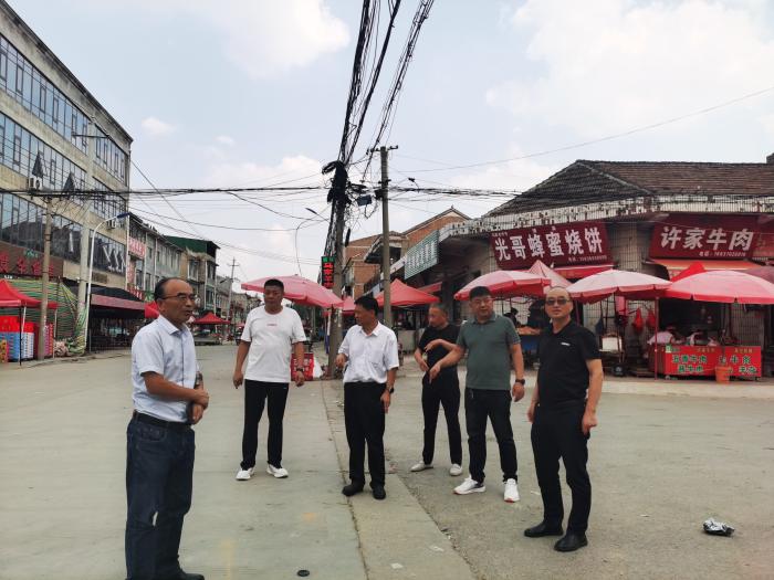 市供銷社監(jiān)事會聶參軍主任一行到民權縣北關鎮(zhèn)調研為農服務中心建設工作情況