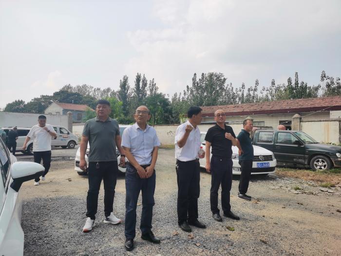 市供銷社監(jiān)事會聶參軍主任一行到民權縣北關鎮(zhèn)調研為農服務中心建設工作情況
