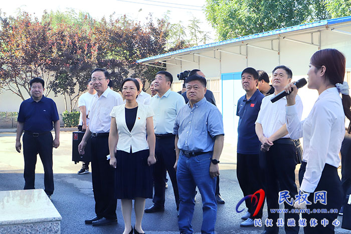 全省退役軍人事務領域項目建設現(xiàn)場觀摩會在民權舉行