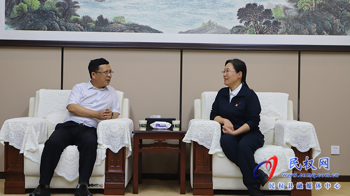 縣委書記王靜嫻會見國家能源集團河南電力有限公司黨委書記、董事長康龍一行
