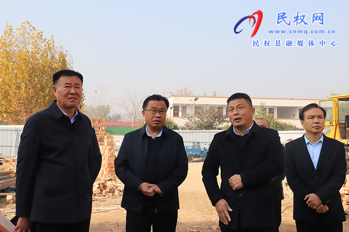 縣領(lǐng)導畢道喜調(diào)研督導2023年省市縣教育系統(tǒng)民生實事推進落實情況