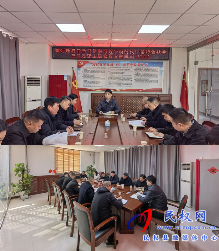 審計(jì)局召開學(xué)習(xí)貫徹習(xí)近平新時代中國特色社會主義思想主題教育專題組織生活會