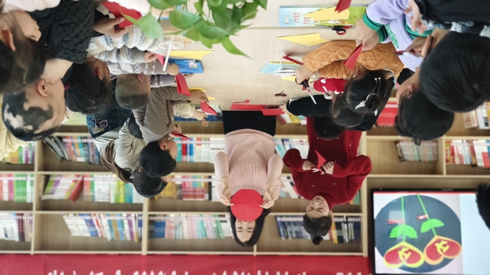 民權縣圖書館舉辦2024年第二期“童心向黨·書香伴成長”閱讀分享會活動（總第34期）