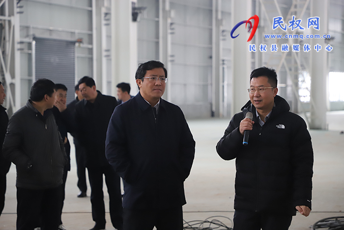 縣委副書記、南華街道黨工委書記李君調(diào)研重點項目建設(shè)情況