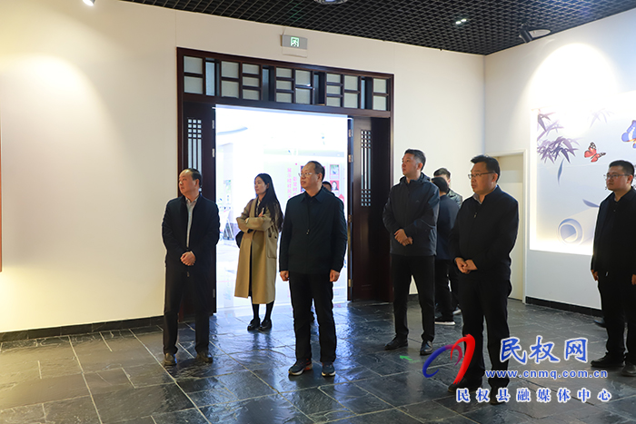 省文化和旅游廳政策法規(guī)處副處長、一級調研員范志軍到民考察