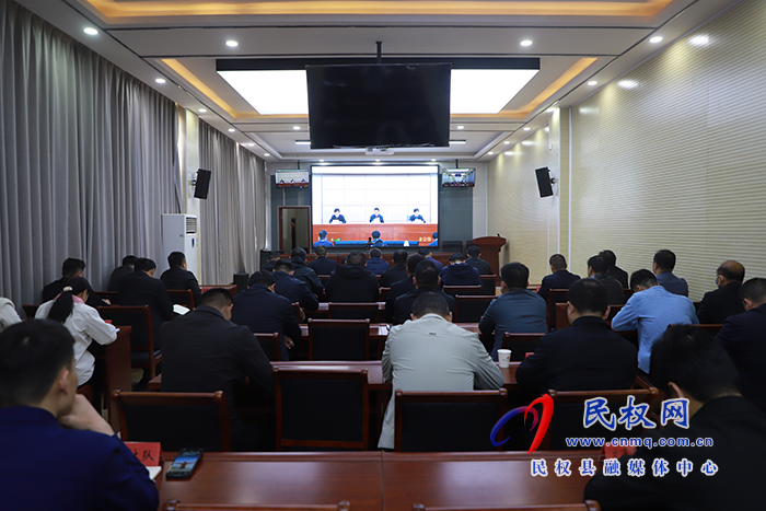 我縣組織收聽收看全省城鎮(zhèn)燃氣管道設(shè)施“帶病運行”專項治理工作電視電話會 