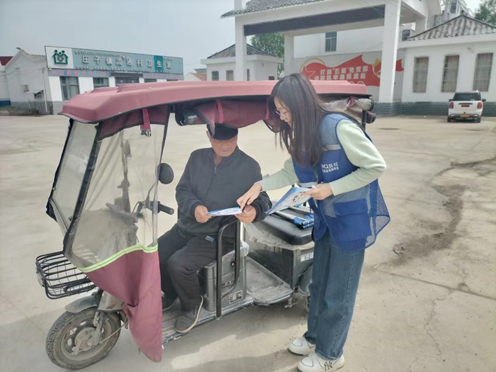 莊子鎮(zhèn)開展國家安全教育“進萬家”活動