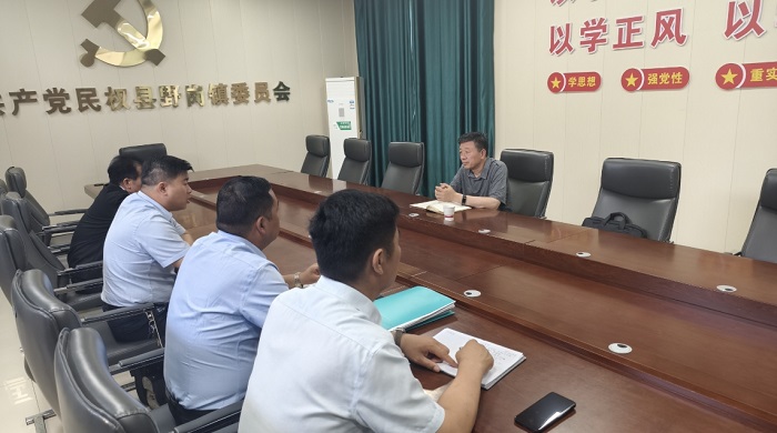縣委常委、政法委書(shū)記陳鴻志到野崗鎮(zhèn)調(diào)研指導(dǎo)安全穩(wěn)定工作