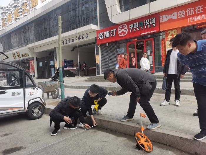 縣財(cái)政局聯(lián)合查驗(yàn)民權(quán)縣丁香路、曙光路、迎賓大道等十條城區(qū)道路工程第二標(biāo)段