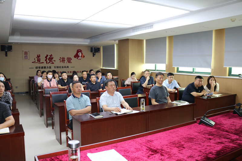 民權縣人社局召開黨紀學習教育警示教育會