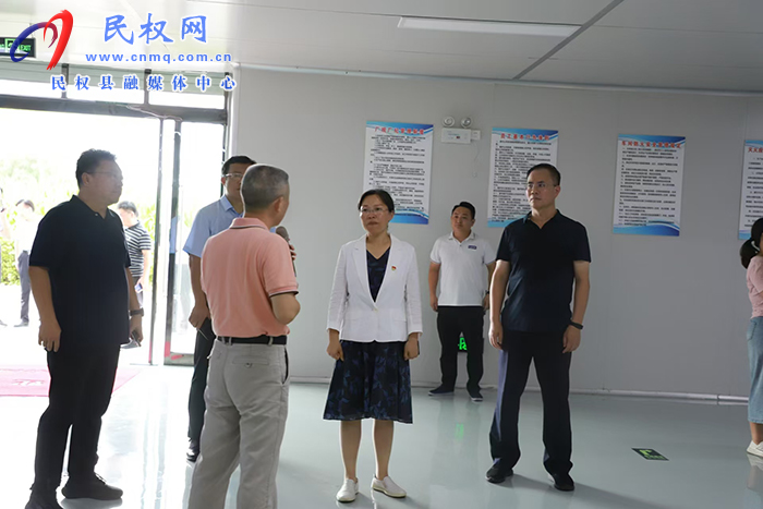 縣委書記王靜嫻調(diào)研重點項目建設(shè)工作