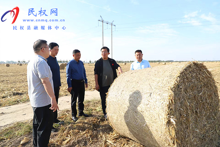 縣委副書(shū)記李君調(diào)研水系連通和秸稈禁燒工作