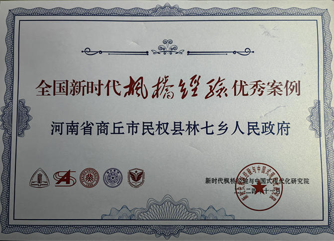 商丘市唯一！林七鎮(zhèn)案例成功入選全國(guó)新時(shí)代“楓橋經(jīng)驗(yàn)”優(yōu)秀案例