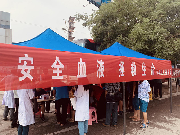 民權(quán)縣衛(wèi)健委組織開(kāi)展2024年“世界獻(xiàn)血者日”宣傳活動(dòng)