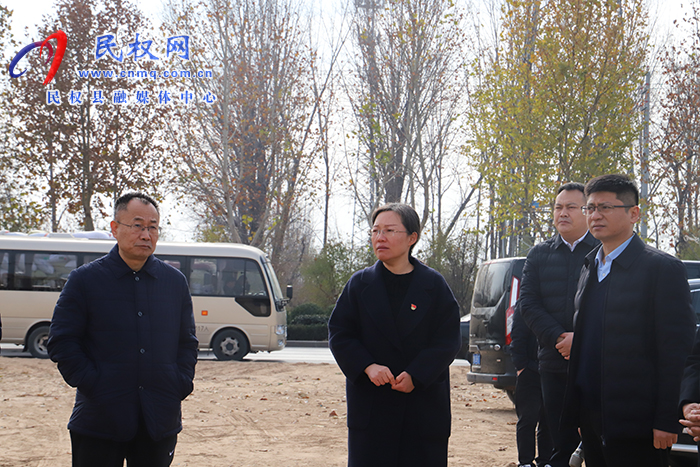 縣委書記王靜嫻調(diào)研重點項目建設(shè)工作