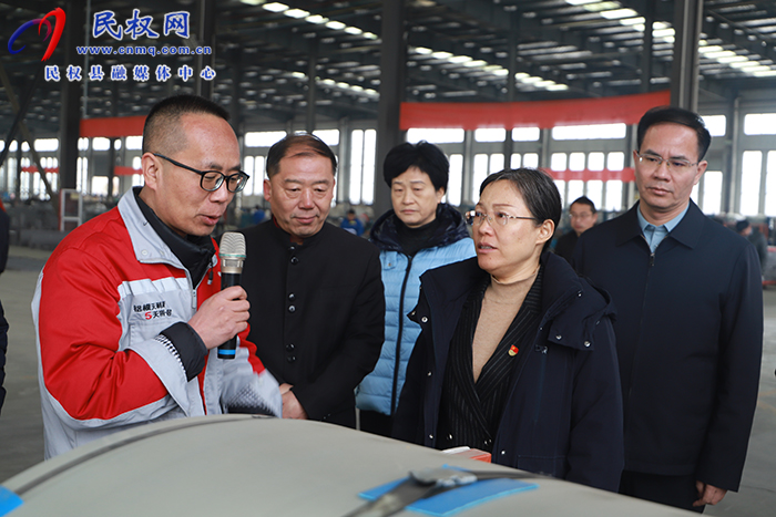 縣委書記王靜嫻調(diào)研重點項目建設(shè)及企業(yè)復(fù)工復(fù)產(chǎn)工作