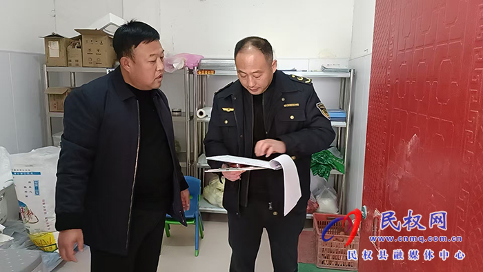王橋市場監(jiān)督管理所開展2025年春季校園食品安全排查