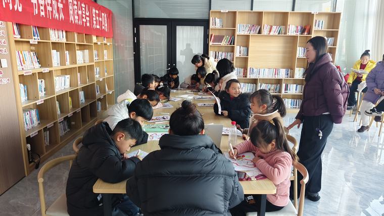 民權(quán)縣圖書館舉辦2025年第三期“童心向黨·書香伴成長(zhǎng)”閱讀分享會(huì)活動(dòng)（總第54期）