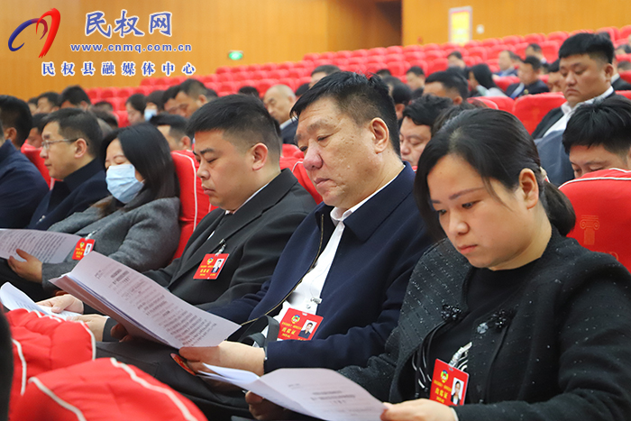 中國(guó)人民政治協(xié)商會(huì)議第十一屆民權(quán)縣委員會(huì)第四次會(huì)議開(kāi)幕