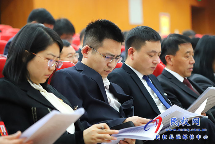 中國(guó)人民政治協(xié)商會(huì)議第十一屆民權(quán)縣委員會(huì)第四次會(huì)議開(kāi)幕