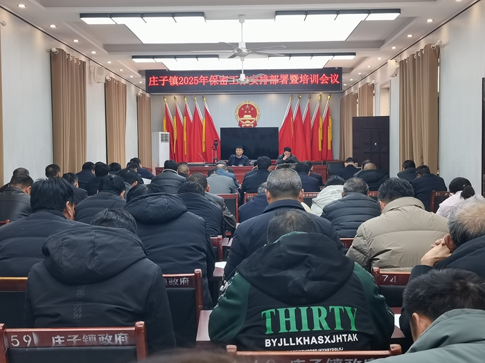 莊子鎮(zhèn)召開2025年保密工作安排部署暨培訓(xùn)會(huì)議