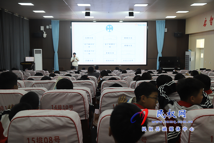 我縣舉行2025年＂陽(yáng)光護(hù)苗＂公益課進(jìn)校園活動(dòng)