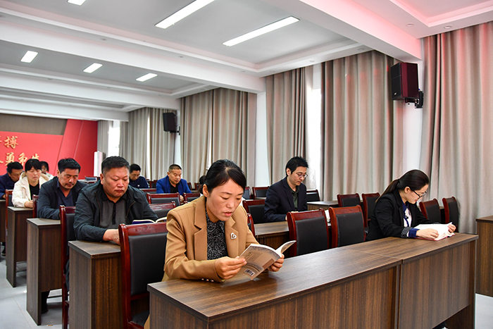 書香人和，共赴閱讀之約——民權(quán)縣人和鎮(zhèn)舉辦世界讀書日交流會(huì)