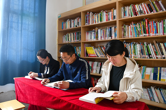 書香人和，共赴閱讀之約——民權(quán)縣人和鎮(zhèn)舉辦世界讀書日交流會(huì)