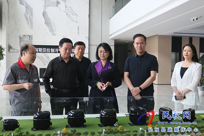 山東魯民集團(tuán)、中民集團(tuán)、萊仕康（北京）航空科技有限公司到民考察