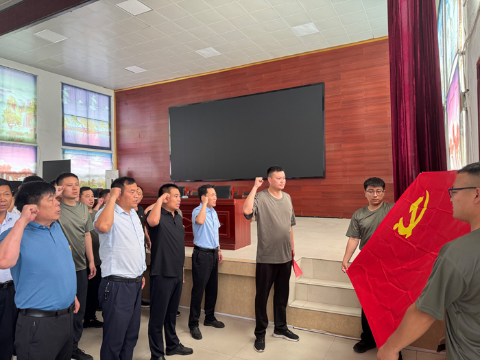 北關(guān)鎮(zhèn)鎮(zhèn)直機(jī)關(guān)黨支部開展6月份主題黨日“1+N”活動