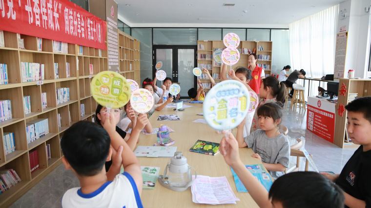 民權(quán)縣圖書館舉辦2025年第七期“童心向黨·書香伴成長(zhǎng)”閱讀分享會(huì)活動(dòng)（總第58期）